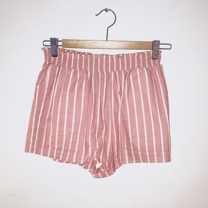 Forever21 high waisted linen shorts